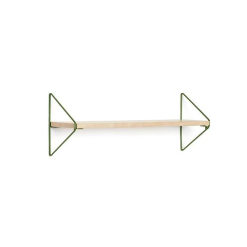 Wandplank Boekenplank Hout/Metaal Groen Kid's Concept, Kinderen en Baby's, Kinderkamer | Inrichting en Decoratie, Nieuw, Wanddecoratie