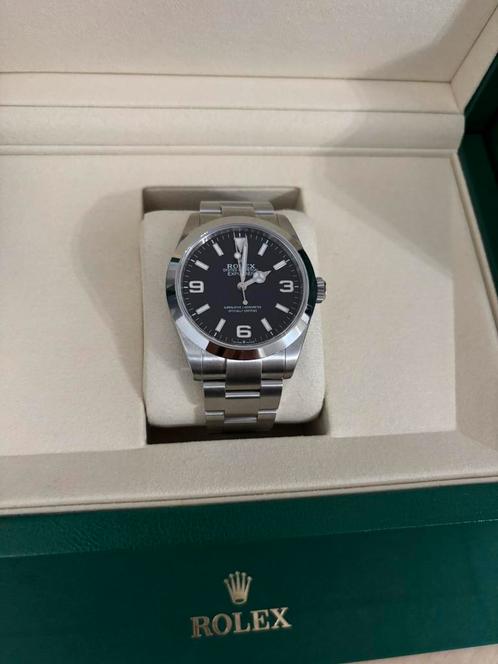 Rolex Explorer 40mm 224270 Volledige set, Sieraden, Tassen en Uiterlijk, Horloges | Heren, Nieuw, Rolex, Staal, Ophalen
