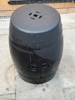 Zwarte keramieken kruk, Ophalen, Gebruikt, Overige materialen