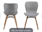 4 Westwing Batilda eettafelstoelen grijs, Huis en Inrichting, Stoelen, Ophalen, Gebruikt, Scandinavisch, Vier