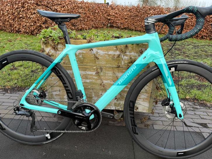Bianchi Infinito CV 105 Di2, Fietsen en Brommers, Fietsen | Racefietsen, Zo goed als nieuw, Overige merken, Meer dan 20 versnellingen