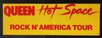 Queen - Hot Space Tour (USA 1982) poster, Verzamelen, Muziek, Artiesten en Beroemdheden, Gebruikt, Ophalen of Verzenden, Poster, Artwork of Schilderij