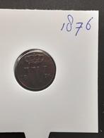 1/2 cent 1876 Koning Willem III, Ophalen of Verzenden, Koning Willem III, Overige waardes, Losse munt