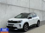 Citroen C5 Aircross 1.2 Shine - automaat - stoelvw - CarPlay, Gebruikt, 1199 cc, C5 Aircross, Wit