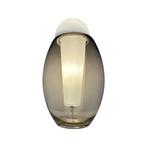 Vintage glazen tafellamp. Italië, 1960s, Gebruikt, Design vintage tafellamp midcentury interieurstyling, Ophalen of Verzenden