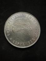Nederlandse zilveren herdenkingsmunt 10 gulden 1973, Postzegels en Munten, Munten | Nederland, Ophalen of Verzenden, Koningin Juliana