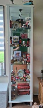 Vitrinekast wit, Huis en Inrichting, Ophalen, Minder dan 50 cm, 150 tot 200 cm, 25 tot 50 cm