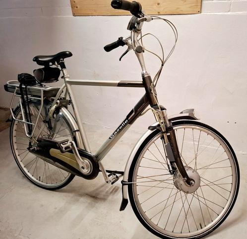 2x Elektrische Gazelle fiets, herenfiets+damesfiets ✅️, Fietsen en Brommers, Fietsen | Dames | Damesfietsen, Zo goed als nieuw