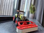 Siku 3261 Tractor 1:32 met Siku 4681 frontmaaier, Ophalen of Verzenden, Zo goed als nieuw, Tractor of Landbouw, SIKU