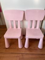IKEA Mammut peuterstoel - roze, Kinderen en Baby's, Kinderkamer | Tafels en Stoelen, Ophalen, Gebruikt, Stoel(en)
