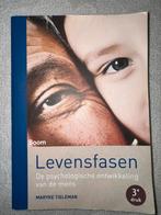 Levensfasen – Maryke Tieleman – 3e druk – Psychologie, Boeken, Maryke Tieleman, Ophalen of Verzenden, Ontwikkelingspsychologie