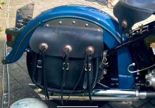 Gezocht: Dit model lederen tassenset, Motoren, Onderdelen | Harley-Davidson, Ophalen of Verzenden