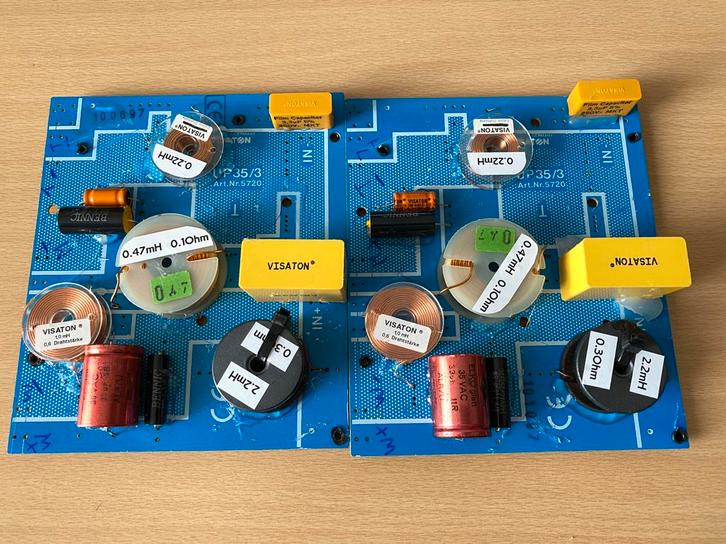 Visaton HW3/200 NG 8 Ohm scheidingsfilter met verbeteringen, Audio, Tv en Foto, Luidsprekers, Overige typen, 120 watt of meer