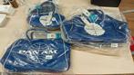 Pan Am tas handtas blauw wit (original remake), Sieraden, Tassen en Uiterlijk, Tassen | Damestassen, Blauw, ., Nieuw, Ophalen of Verzenden