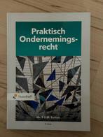 Praktisch Ondernemingsrecht, Boeken, Studieboeken en Cursussen, Zo goed als nieuw, Noordhoff Uitgevers, Alpha, HBO