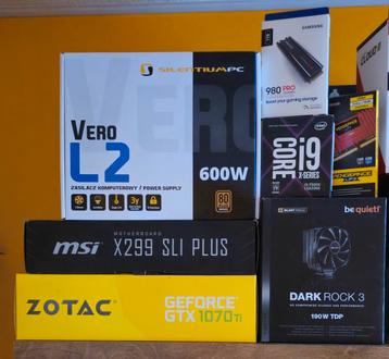 MSI 1070TI 8GB, 1TB SSD, Intel Core i9, 80GB RAM beschikbaar voor biedingen