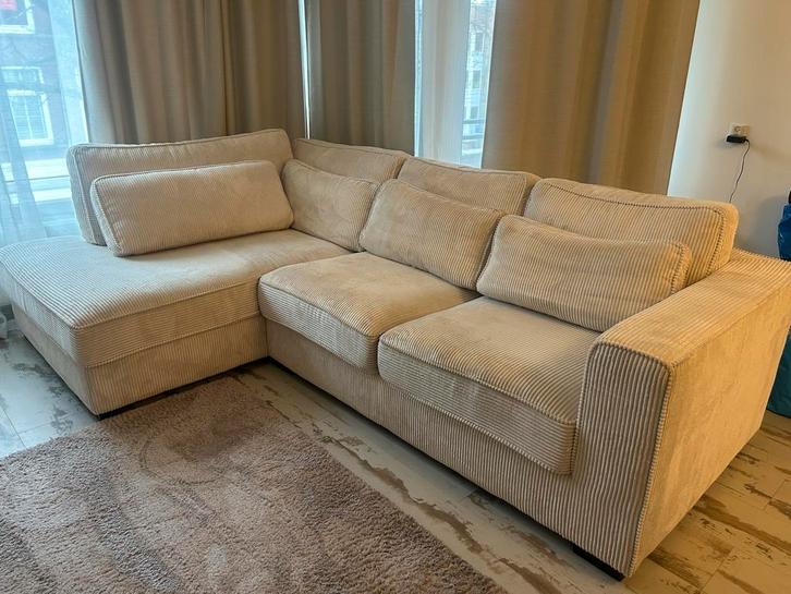 Mooie hoekbank in goede staat, Huis en Inrichting, Banken | Bankstellen, Zo goed als nieuw, Hoekbank, Vierpersoons of meer, 250 tot 300 cm