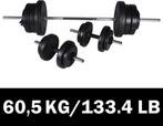 Dumbbell set 60 Kg, Sport en Fitness, Fitnessmaterialen, Ophalen, Nieuw, Buik, Dumbbell