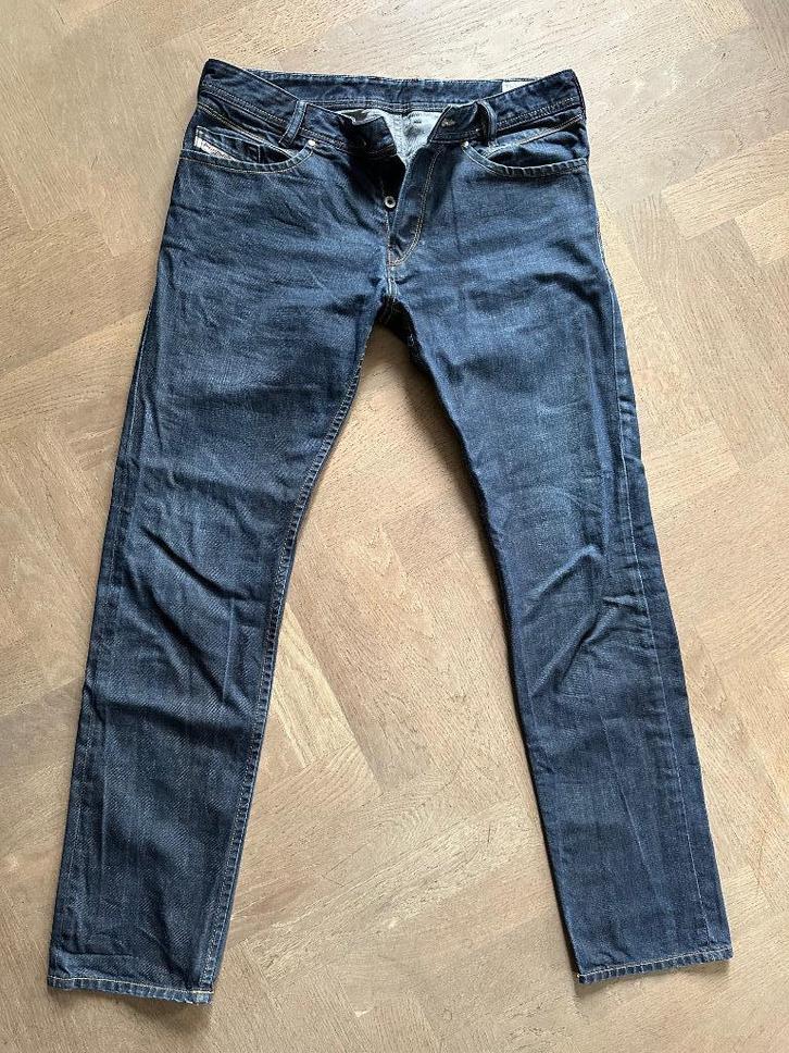 DIESEL iakop - 33 34 - uitstekende staat - donkerblauw, Kleding | Heren, Spijkerbroeken en Jeans, Zo goed als nieuw, W33 - W34 (confectie 48/50)