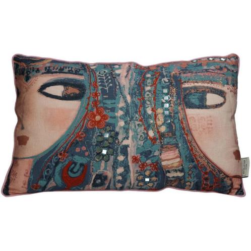 Oriëntaalse kussen Ladies Multi - 2 stuks 30,-, Huis en Inrichting, Woonaccessoires | Kussens, Nieuw, Rechthoekig, Ophalen of Verzenden