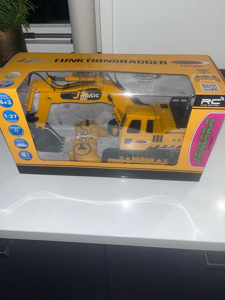 Jamara Bestuurbare Graafmachine, Kinderen en Baby's, Speelgoed | Speelgoedvoertuigen, Nieuw, Afstandsbediening, Ophalen