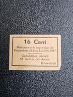 Luciferetiket Sluitzegel - 16 cent Prijzenbeschikking 1947, Ophalen of Verzenden