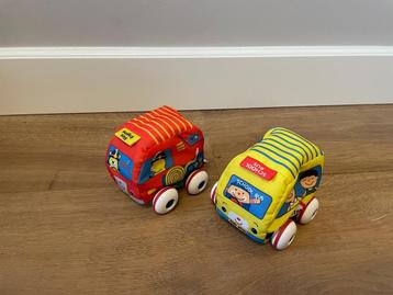 2 stoffen auto met wielen Kado verjaardag Sint Kerst beschikbaar voor biedingen