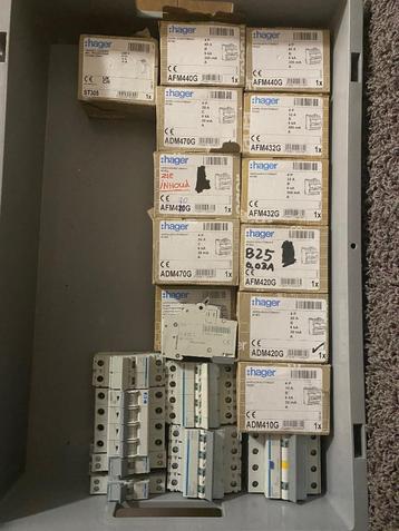 :Hager aardlekautomaten en meer beschikbaar voor biedingen