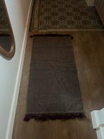 Bruin Vloerkleed met Franjes 120x65, Huis en Inrichting, Ophalen, Gebruikt, 100 tot 150 cm, Bruin