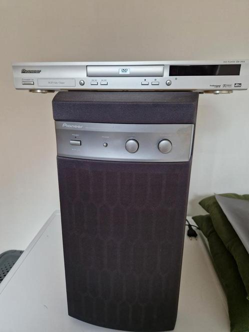Pioneer DV-444 dvd speler & S-W80S subwoofer, Audio, Tv en Foto, Home Cinema-sets, Gebruikt, Pioneer, Ophalen