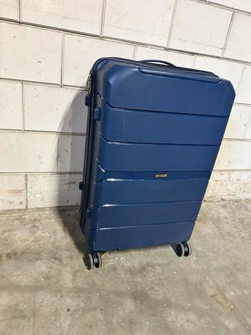 Skycases donkerblauwe koffer. 75x49x30cm. 110l beschikbaar voor biedingen