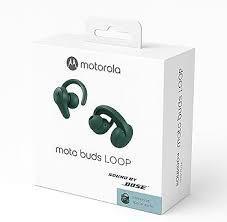 Motorola Buds Loop - Green - Tuned by Bose, Telecommunicatie, Mobiele telefoons | Oordopjes, Nieuw, In oorschelp (earbud), Bluetooth