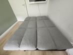 Slaapbank - 140x200 cm zwart grijs, Ophalen, Gebruikt, 140 cm, Twijfelaar