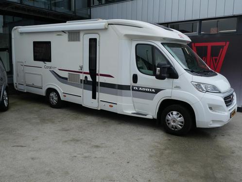 Adria CORAL S 670SLT | ENKELE BEDDEN LAAG | LEVELSYSTEEM | T, Caravans en Kamperen, Campers, Bedrijf, Half-integraal, tot en met 3