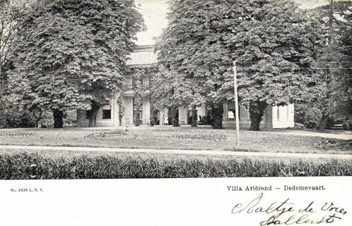 Villa Arierend - Dedemsvaart. - beschreven, Verzamelen, Ansichtkaarten | Nederland, Ongelopen, Utrecht, 1920 tot 1940, Verzenden