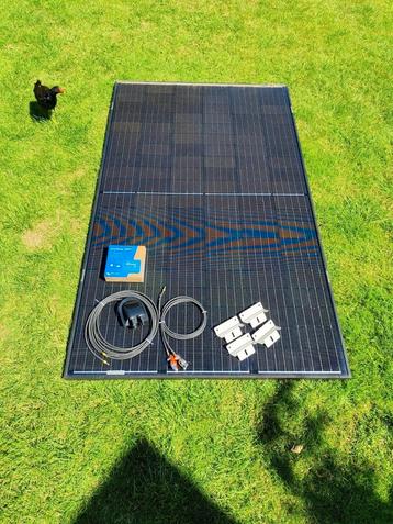 Off-grid Victron MPPT 320watt + Inverter + Deep cycle Accu beschikbaar voor biedingen