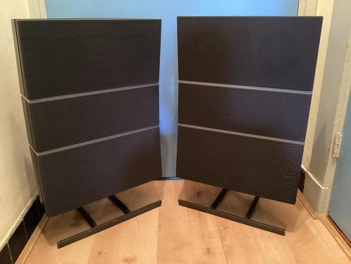 Beovox RL60.2- 4 stuks (2sets) + stands, Audio, Tv en Foto, Luidsprekers, Gebruikt, Front, Rear of Stereo speakers, 60 tot 120 watt