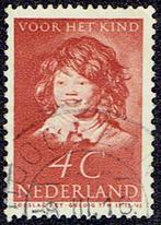 Nederland 1937, kinderzegels, 4+2 cent, met watermerk., Verzenden, T/m 1940, Gestempeld