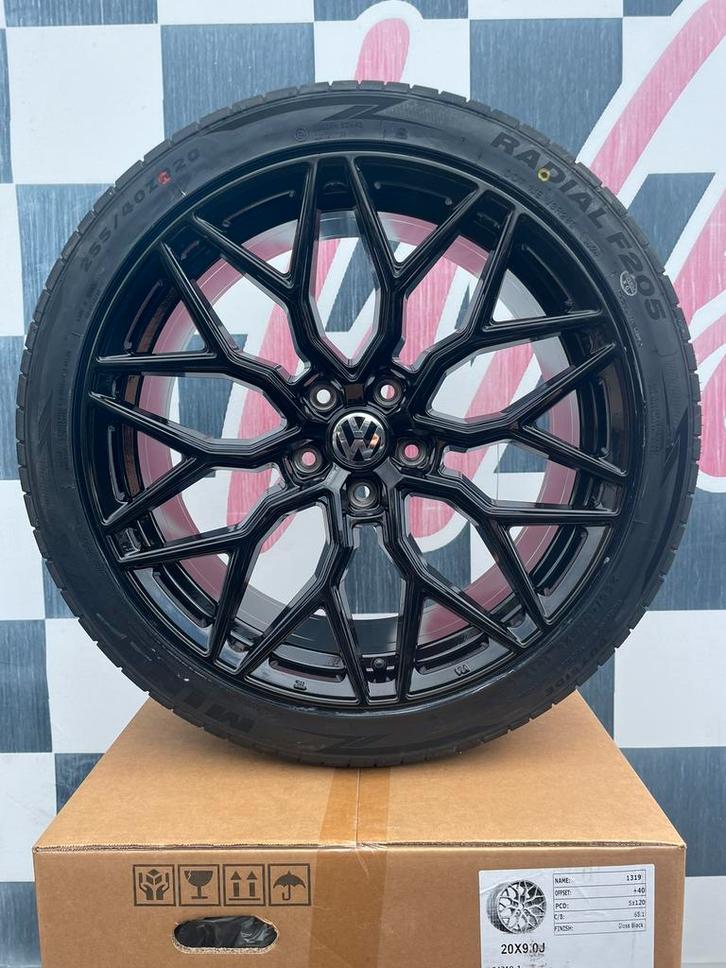 20” Vossen look VW Transporter T5 T6 5x120 BULLIE multivan, Auto-onderdelen, Banden en Velgen, Band(en), Zomerbanden, 20 inch