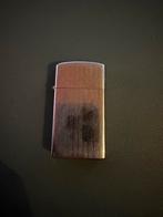 Zippo Slim Zilver Aansteker, Ophalen of Verzenden, Gebruikt, Aansteker