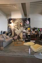 Wanddoek in metalen frame, Ophalen, Zo goed als nieuw