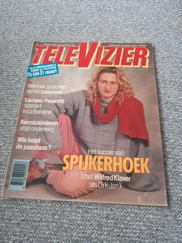 Televizier 1989. Spijkerhoek. Wilfred Klaver. Kermis. Lucian beschikbaar voor biedingen