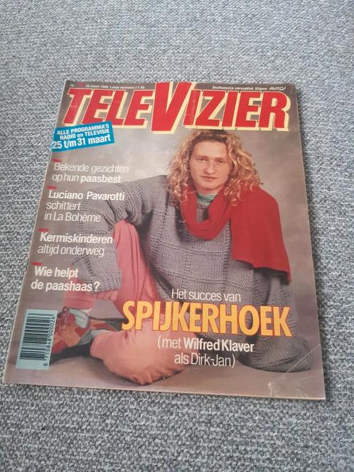 Televizier 1989. Spijkerhoek. Wilfred Klaver. Kermis. Lucian, Verzamelen, Tijdschriften, Kranten en Knipsels, Tijdschrift, 1980 tot heden