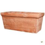 Gezocht: bloembakken terra cotta, Steen, Minder dan 30 cm, Rond, Ophalen of Verzenden