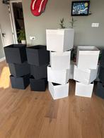 13 IKEA Opbergdozen, Ophalen of Verzenden, Gebruikt, Kunststof, Minder dan 50 cm