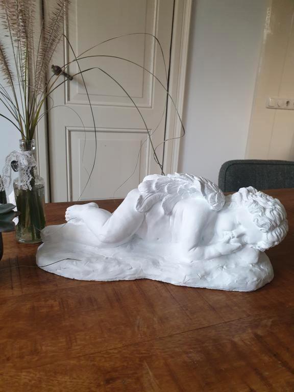 beton beeld van een engel, Tuin en Terras, Tuinbeelden, Nieuw, Ophalen of Verzenden