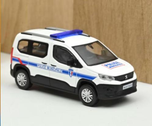 Peugeot Rifter 2019 Police Nationale 1/43 NOREV ref: 479066, Hobby en Vrije tijd, Modelauto's | 1:43, Nieuw, Auto, Norev, Verzenden