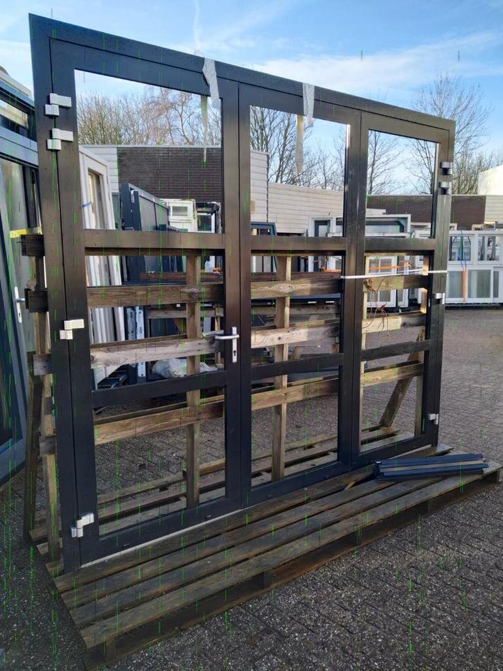 Aluminium harmonica pui, Doe-het-zelf en Verbouw, Deuren en Horren, Nieuw, Buitendeur, 215 cm of meer, 120 cm of meer, Metaal