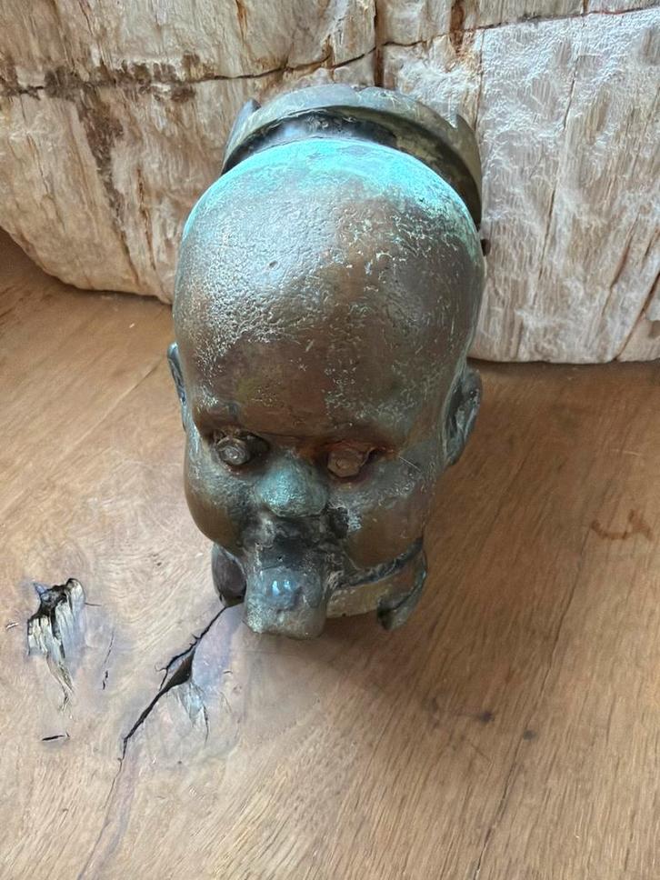 Bronzen Brandslang Aansluiting Kunstobject, Antiek en Kunst, Kunst | Beelden en Houtsnijwerken, Ophalen of Verzenden