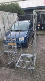 rolcontainers / transportkar, Ophalen, Gebruikt